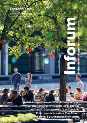 Titelseite Inforaum 2/2021 (Ticino)